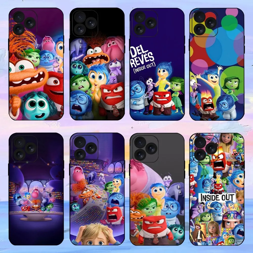 MINISO Disney Cartoon I-Inside O-Out 2 Phone Case For iPhone 15 14 13 12 11 8 Mini Xr Xs X Xsmax Pro Max Plus Shell