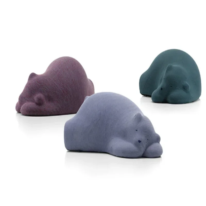 

Lying down, bear, sofa chair, wabi-sabi wind, lazy person can sleep, lying down, sleeping bear, living room styling cotton seat