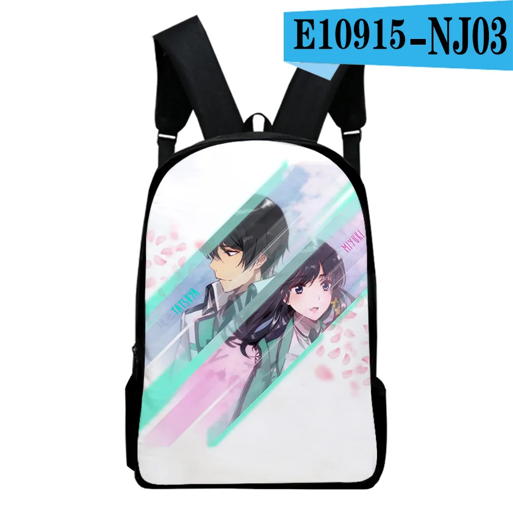 

Creative The Irregular at Magic High School Notebook Backpacks pupil Bags 3D Print Oxford Waterproof Boys/Girls Laptop Backpacks