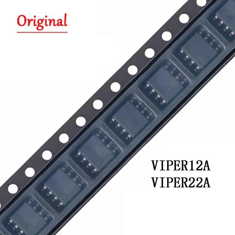 10PCS VIPER12A VIER22AS SOP8 VIPER12 SOP 12A SOP-8 SMD VIPER22AS VIPER12AS VIPER12ASTR new and original IC