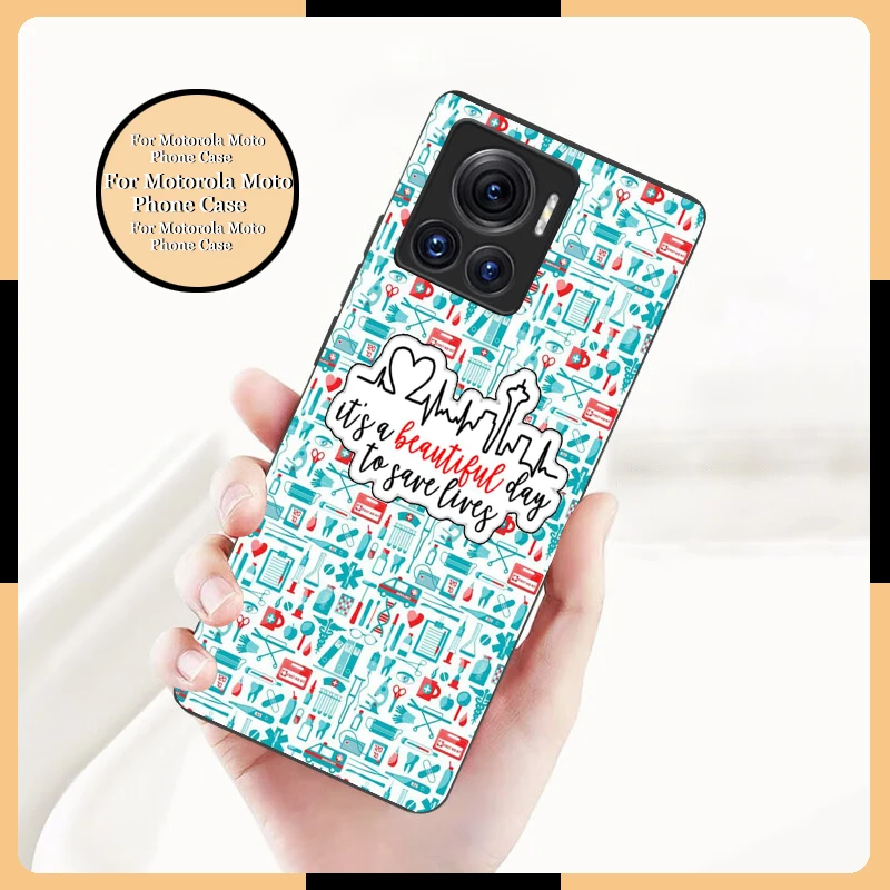 Para Motorola Mote E14 E15 G04S G04 G14 G05 4G Edge 40 30 50 Pro fundas para teléfonos móviles TB54 Grey's Grey is Anatomy TV