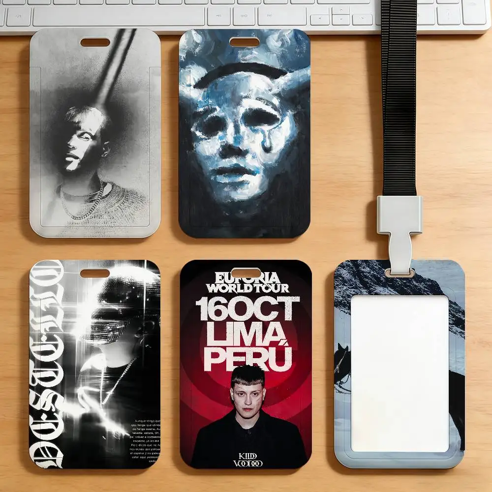 Singer K-Kidd Voodoo Euforia Card Holder Corporate Business Work Badge Holders Uisex Credit Bus Daily Commute ID Case