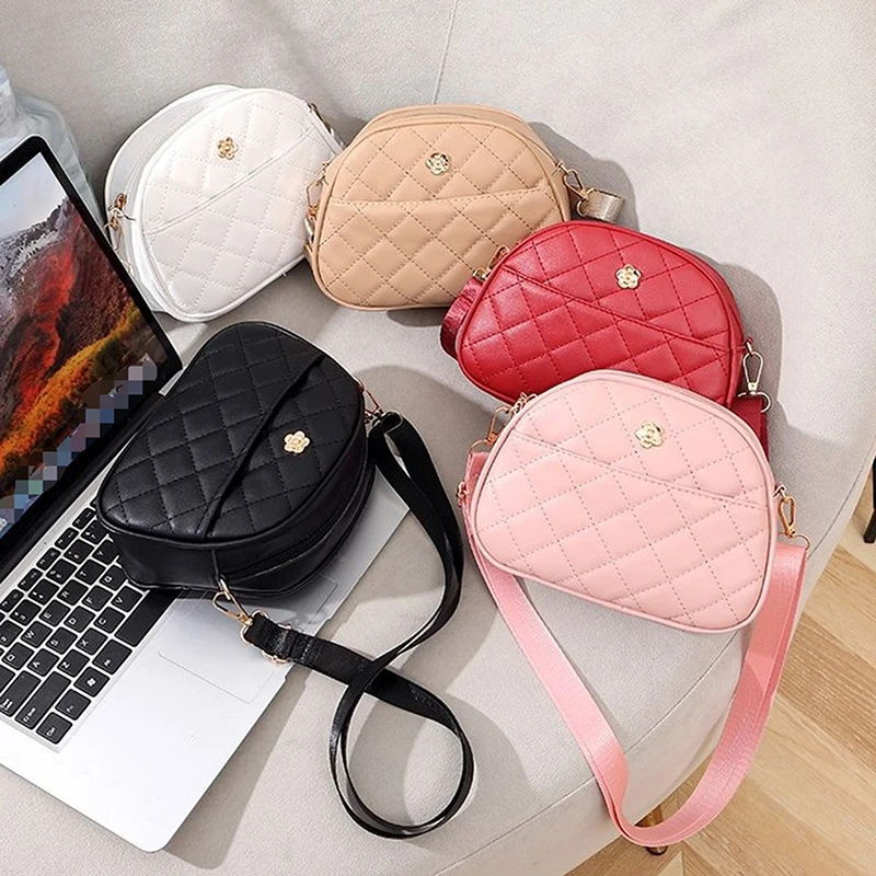 

Women Soft PU Ladies Single Shoulder Crossbody Bag Retro Handbag Fashion Design Girls Small Shoulder Bags