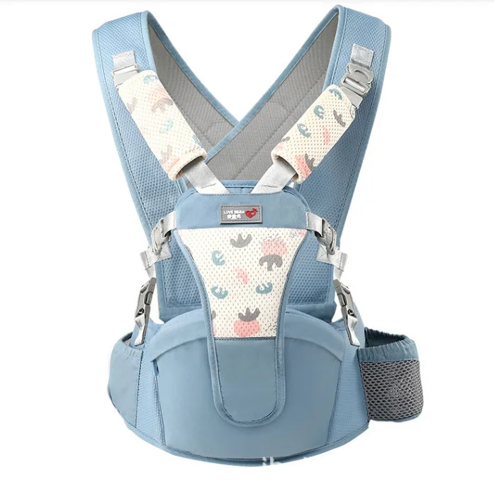 Non Blocking Neck Strolling Baby Shoulder Strap New Waist Stool Lightweight Breathable Front Rear Dual-purpose Baby Hugging Tool