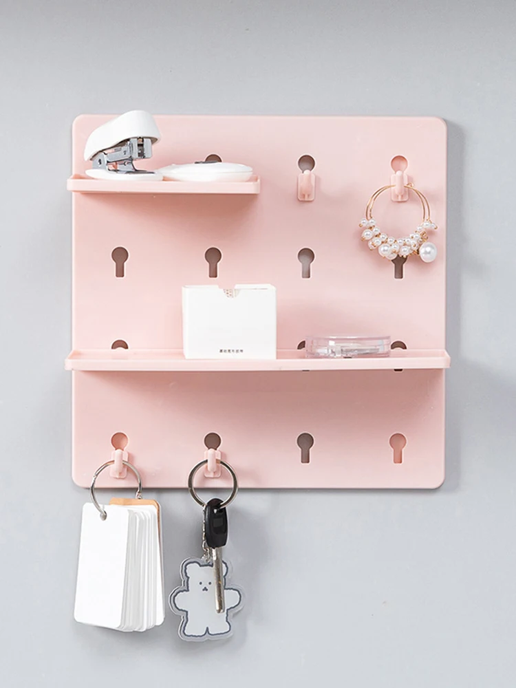 Stecktafel-Kombinationsset, Stecktafeln und Zubehör, modularer Aufhängung für Wand-Organizer, Bastelorganisation, Ornamente – Detail 8