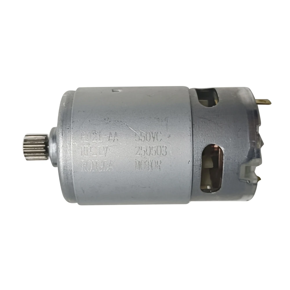 

21V Mini DC Motor 14 Teeth Geared Motor 28000RPM 8.2mm Gear Diameter Power Tool Accessories for Mini Saw Motor Rechargeable Saw