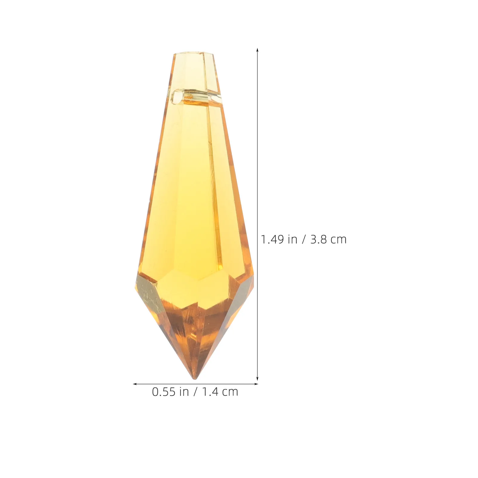 10 pcs Light Crystal Hanging Lamp Chandelier Ceiling Pendant Chain Halloween Christmas New Year Crystal Drop Pendant Bead Glass