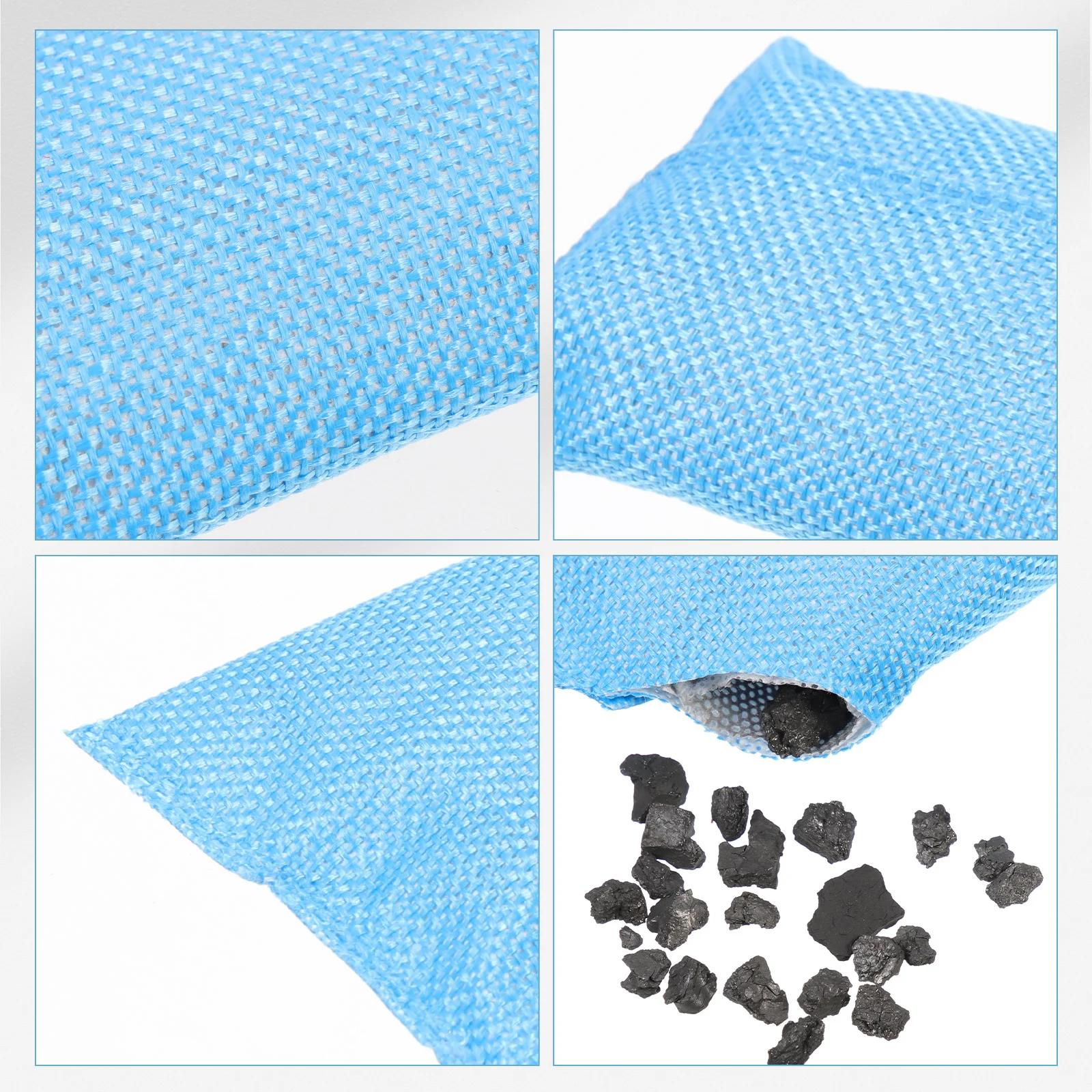 

6Pcs Professional Bamboo Charcoal Shoe Cleaner Odor Absorber Moisture Remover Closet Deodorizer Air Purifying Bags Home