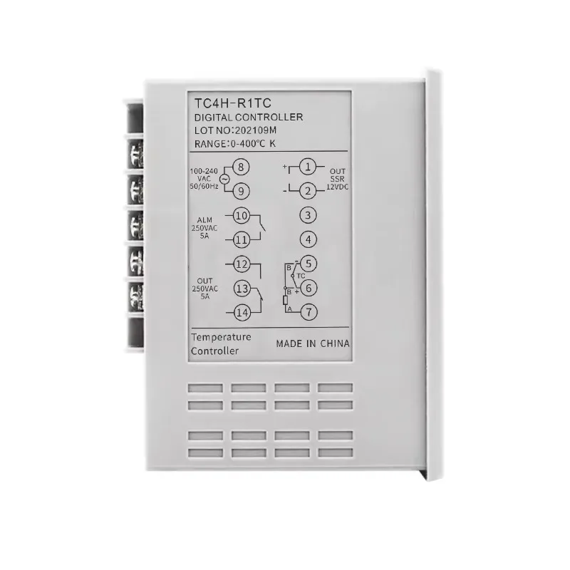 TC4H Relay SSR Thermocouple Digital Display Temperature Controller Intelligent PID Control with Alarm