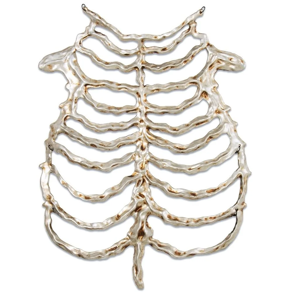 Hollow Skeleton Frame Chain Frame Structure Breastbone Bone Prop Costume Accessory Bone Costume Prop Party Costume