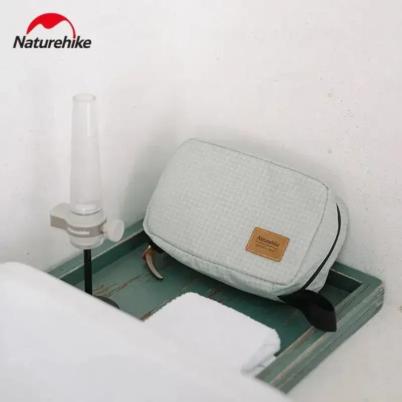 Naturehike SN03 Travel Toiletry Bag 2024 New Outdoor Business Trip Travel Storage Bag Dry Wet Separation Cosmetic Bag NH20SN010