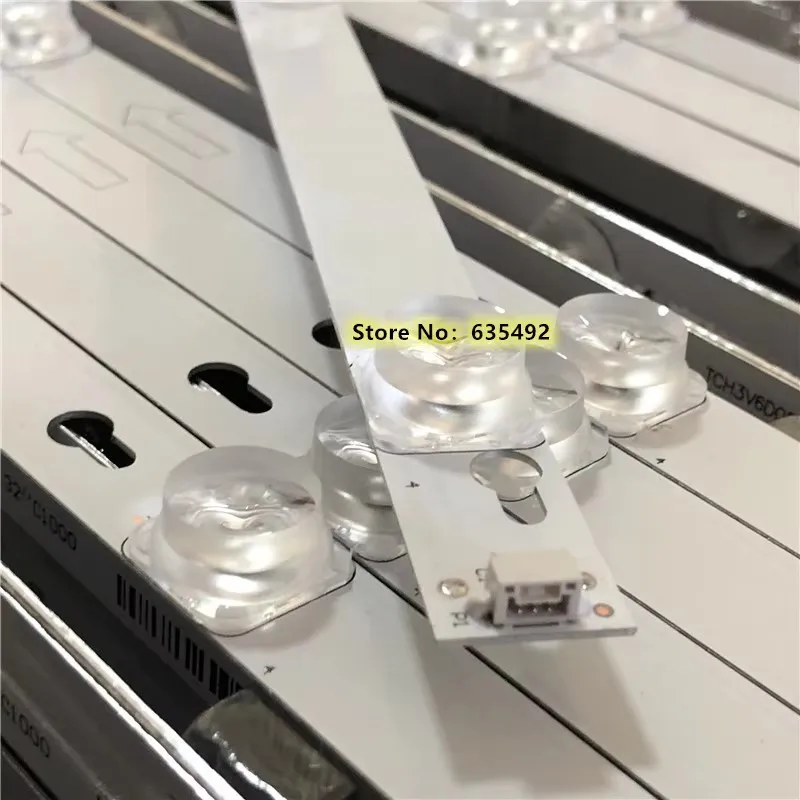 LED Backlight Strip For LE55D8600 L55F3800A L55E5800A-UP L55F3303B TOT_55D2900_4X4+4X5_3030C 4C-LB5504-PF02J 4C-LB5505-PF02J