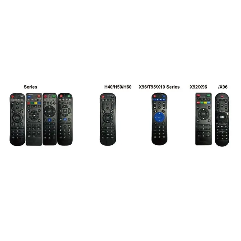 A33T Universal Remote Control ANBOX1 Android TV Box Remote Control for Settop Box TV Easy Install Black