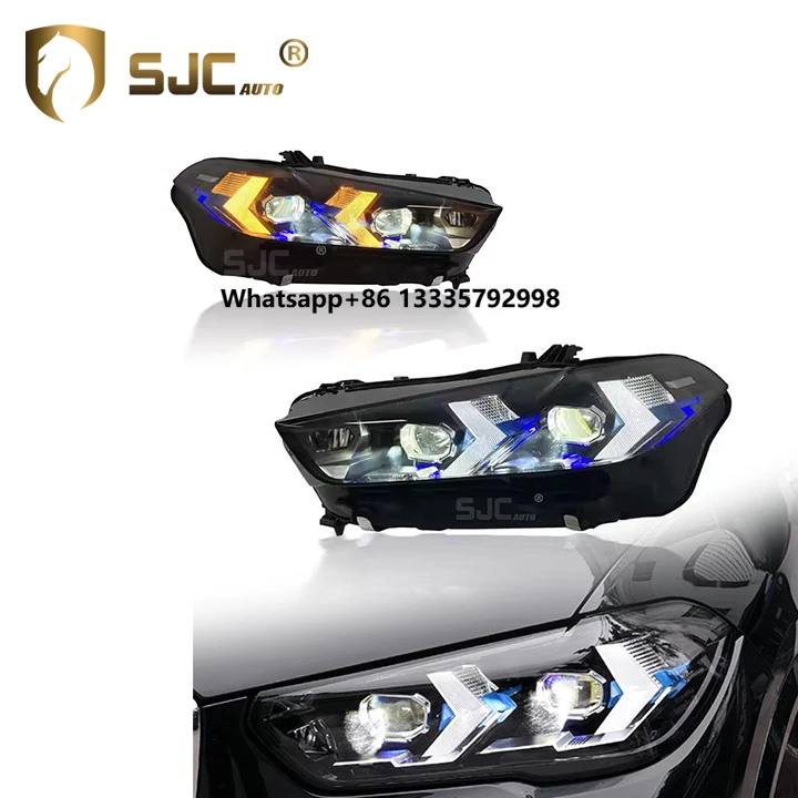 

SJC Auto Car Accessories Modified Headlight for BMW X5 G05 19- 22 Turn signal Headlight LED Daytime Running Light