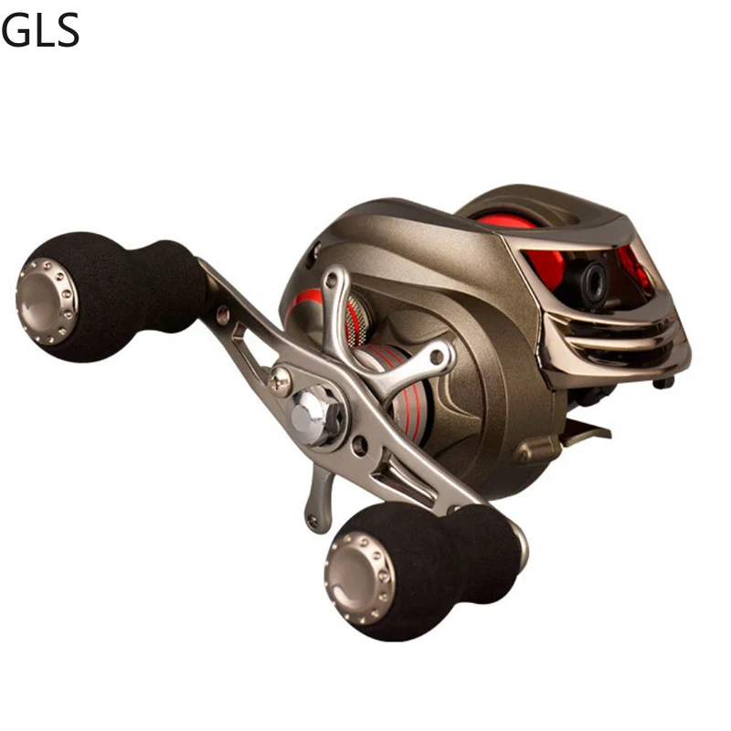 

2022 New Lightweight Saltwater/Freshwater 6.3:1 Fishing Reel 10+1BB Wear-Resistant Magnetic Brake Baitcasting Wheel