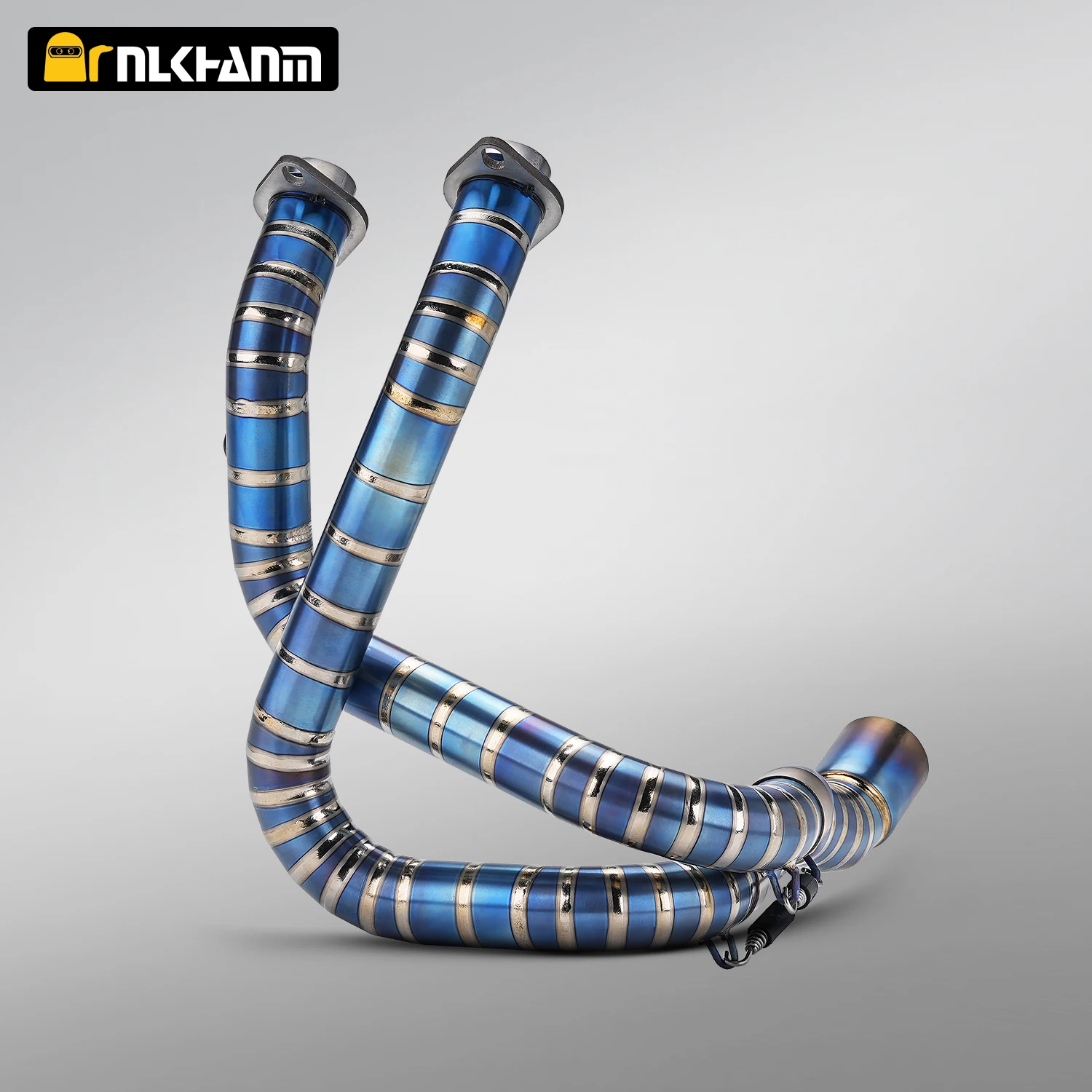 Для выхлопной системы мотоцикла CFMOTO CLX700 Ti. Модификация передней части из сплава для CFMOTO CLX700 2020 2021 2022 2023