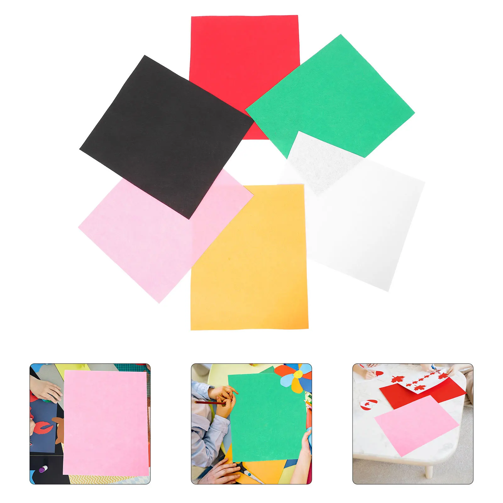 

Diy Material Colorful Non-Woven Sheets For Crafts Handmade Sewing Supply Art Patchwork Activity Kit