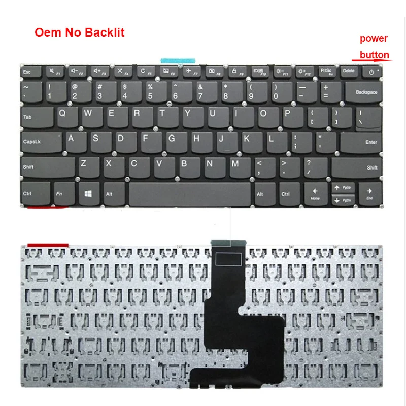 New Genuine Laptop Replace Keyboard for LENOVO IdeaPad 330 S145-14AST/14IGL/14IGM/14IWL/14IKB