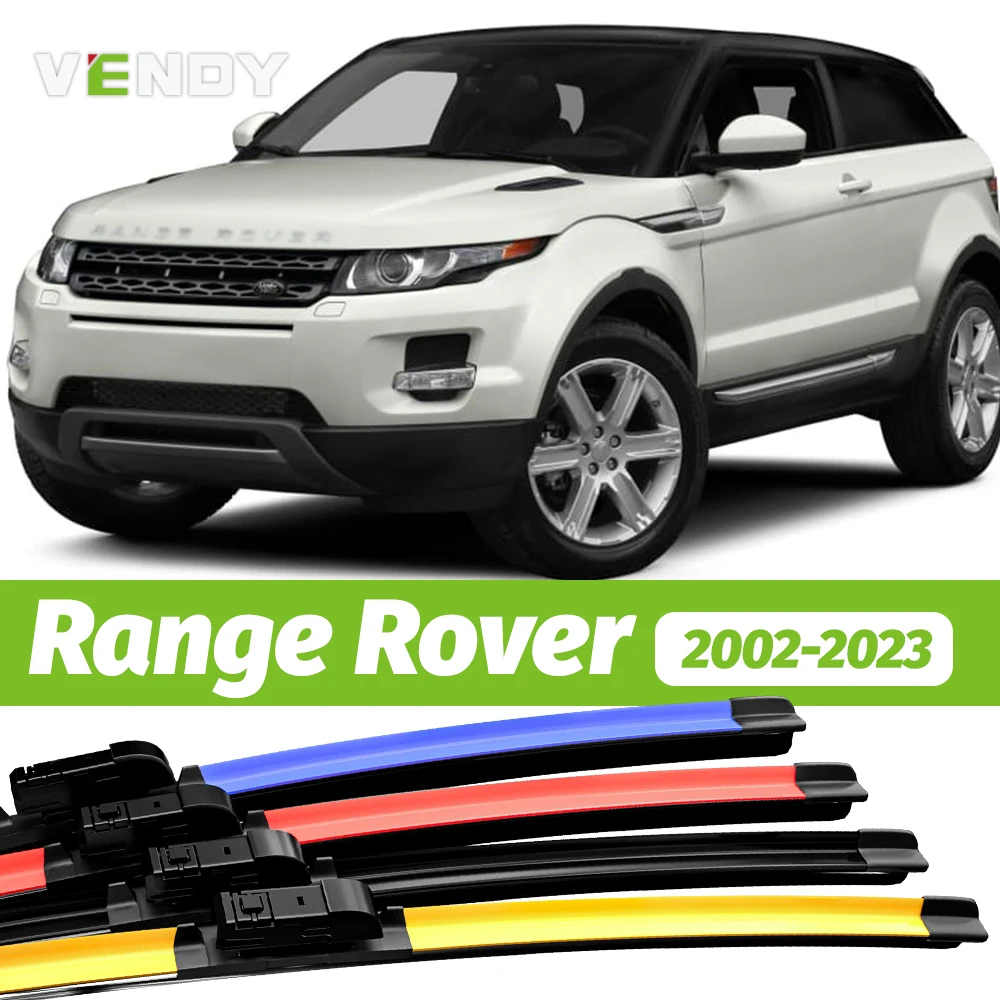 2 Stück Frontscheibenwischerblätter Scheibenwischer für Land Rover Range Rover Sport Evoque Velar 2002–2023 2014 2015 2016 2017
