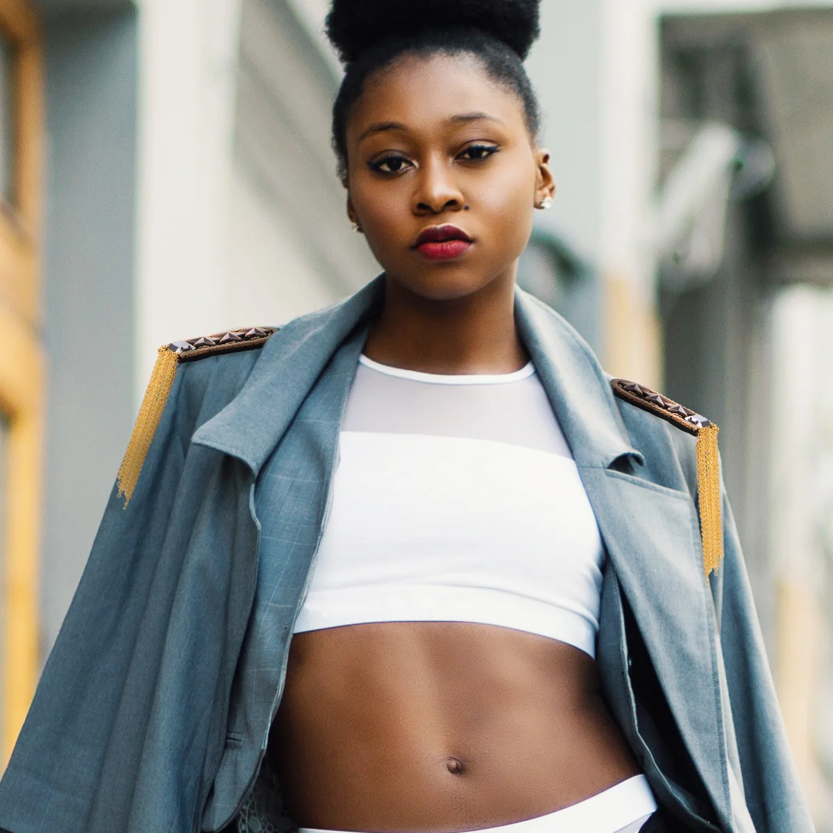 

1Pair Star Tassel Epaulet Shoulder Decoration 's Military Costume Fancy Dress Party Stylish Attractive