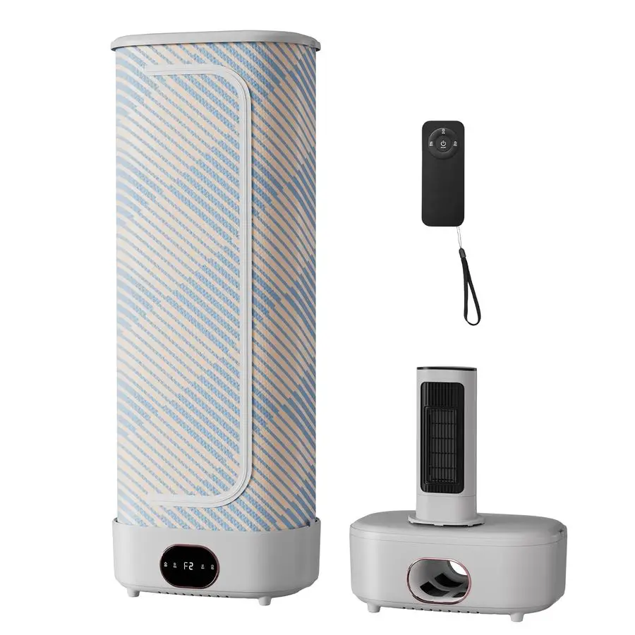 

Clothes Dryer, 1000W Foldable Automatic Drying Machine with Remote Control, Compact Laundry Dryer for Home, Apartment amp Travel