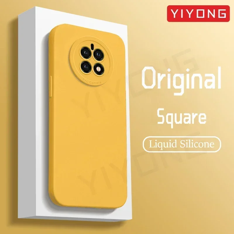 Etui YIYONG do Mate50 Oryginalne etui z miękkiego płynnego silikonu do Huawei Mate 50 40 Pro Mate40 Pro 5G Globalne wstrząsoodporne etui na telefony