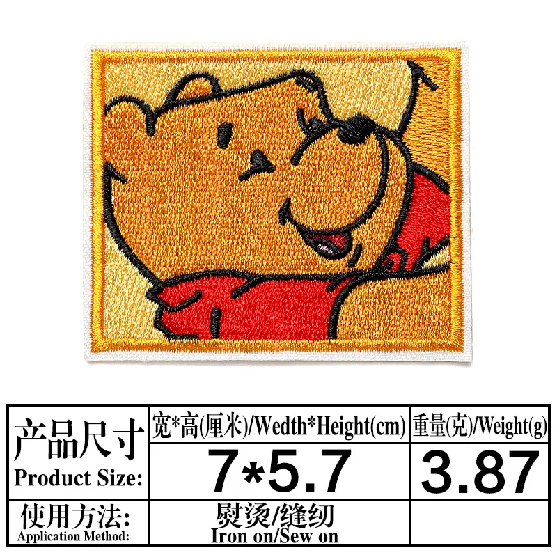 Hot Cat Embroidery Patches For Clothing Kawaii Anime Patches For Clothes DIY Iron on Patch On Clothes Stickers - view 5
