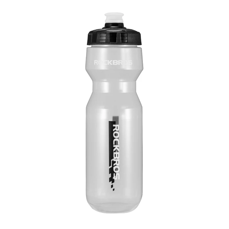 ROCKBROS 750 ml Fahrrad-Wasserflasche aus Kunststoff für Sport, Fitness, Laufen, Wandern, Wasserkocher, auslaufsicherer Fahrrad-Flaschenhalter