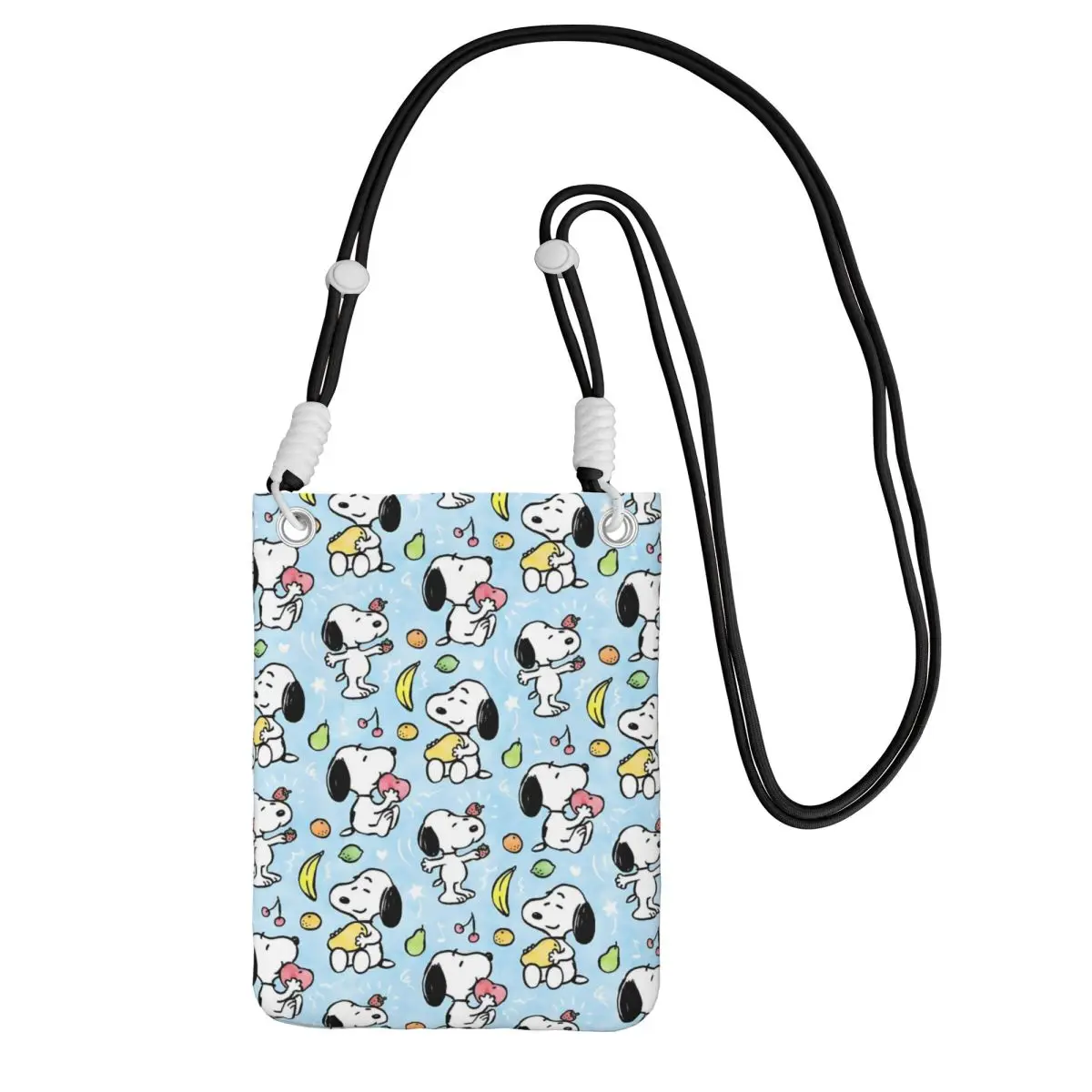 

Custom S-Snoopys Carry A Mobile Phone Bag Diagonally Men Women Animation Shoulder Crossbody Bag Adjustable Length City Walk