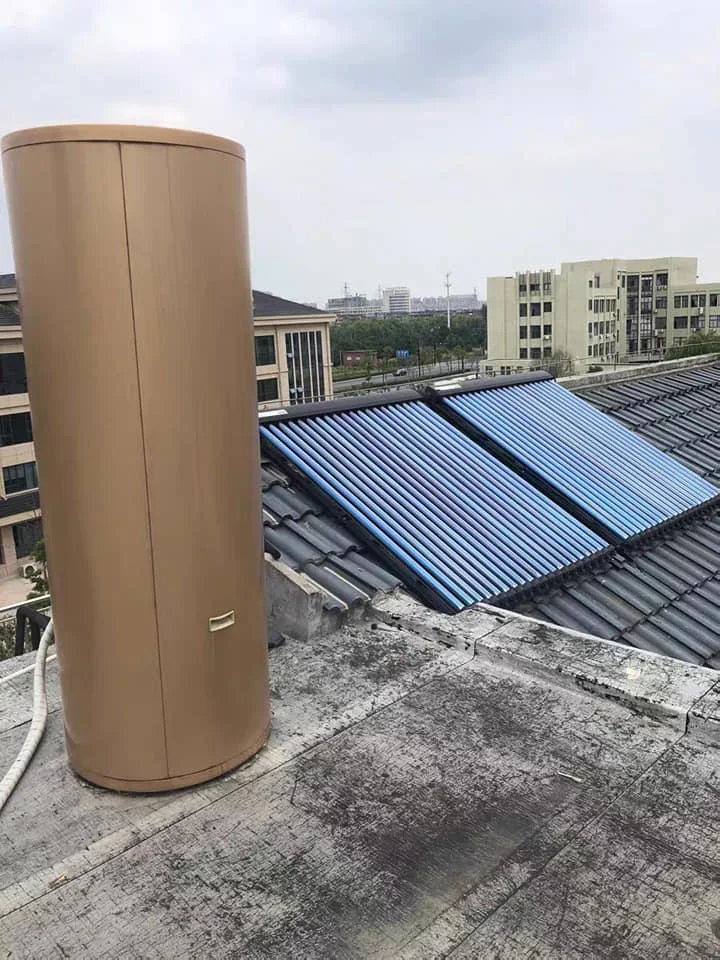 Pressurized Heat Pipe Split Solar Water Heater For Home UNP-S01-30-300D