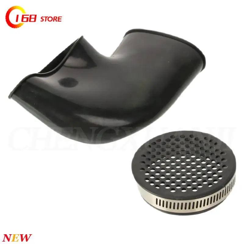 Engine Side Cover Suction Duct Air Filter Cyclone Tube Parts for GY6 125cc/150cc/200cc Fits ATV UTV QuadDirt Bike  Motorcycle