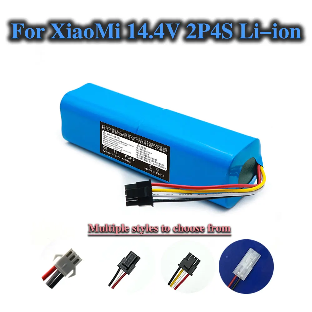 2024Rechargeable Li-ion Battery for Xiaomi Lydsto R1 Viomi S9 Roidmi Eve Plus neabot Q11 ROEMO SYB2 Robot Vacuum Cleaner Battery