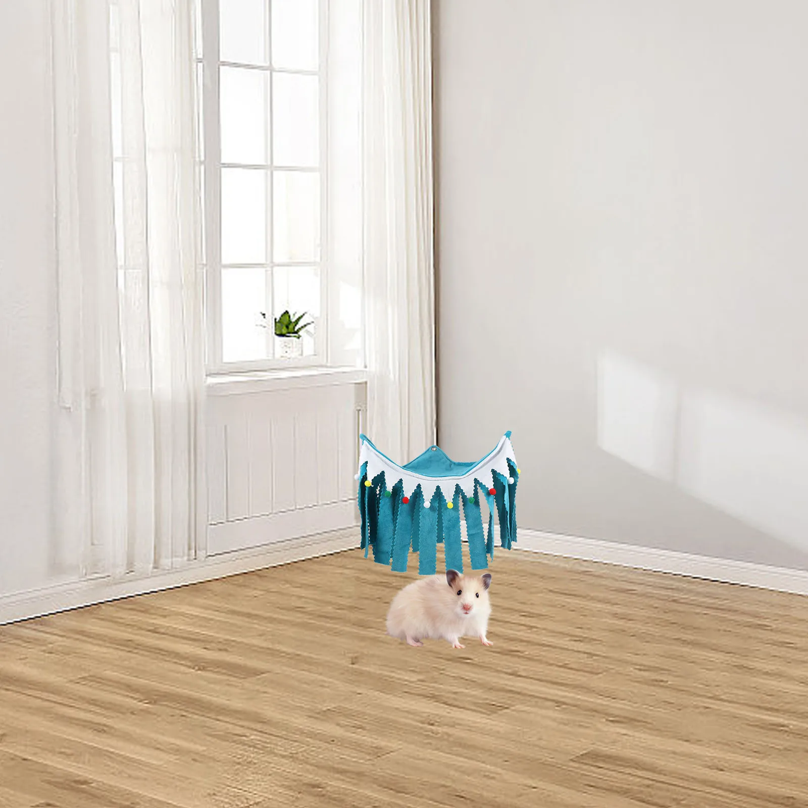 

Pet Hideout House Small Pet Cage Corner Hideaway For Guinea Pig Hamster Bunny Hedgehog Chinchilla Ferret Dwarf Rabbit Hanging
