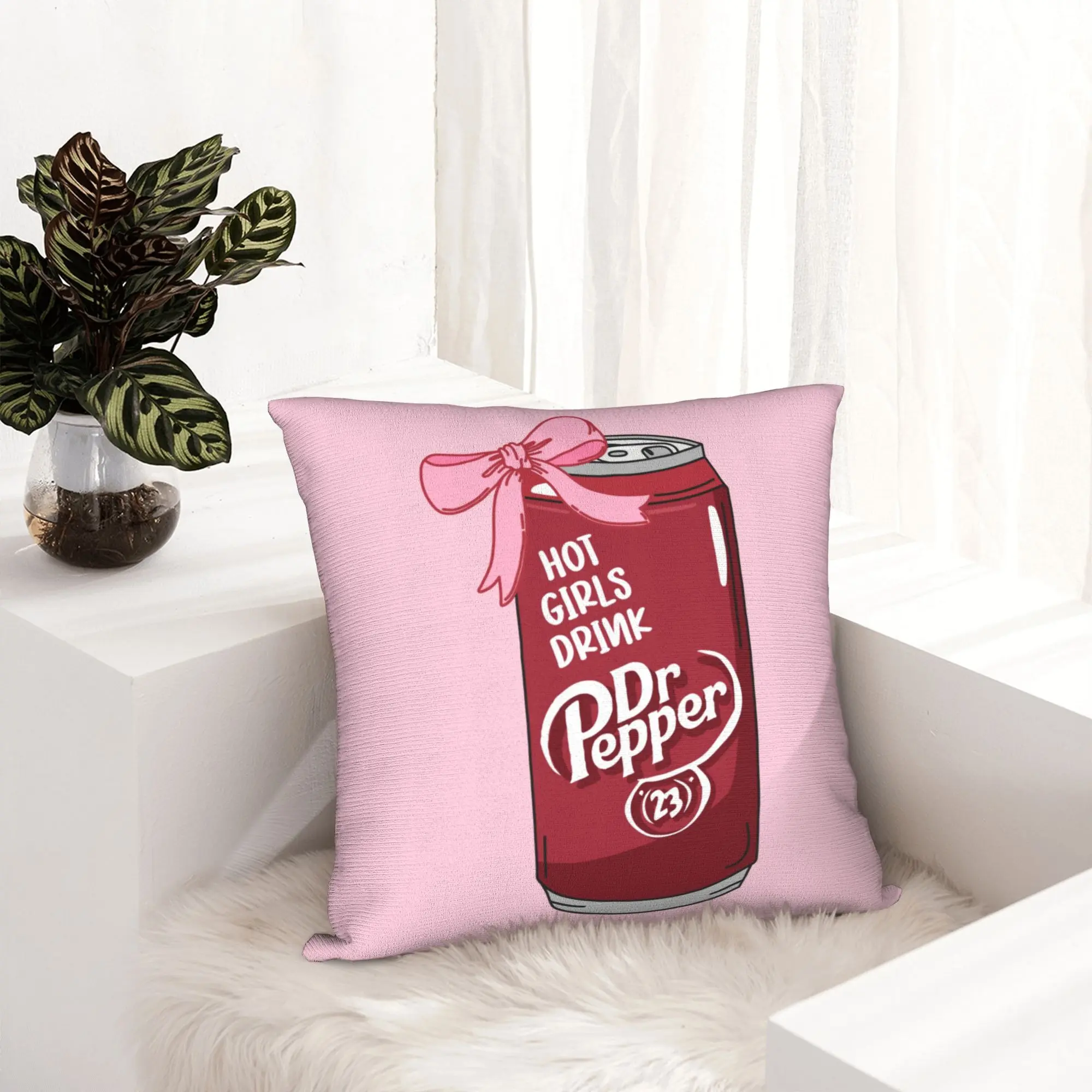 Unique Peppers Print Throw Pillow Case Decorative Vintage Dr. Soda Est Luxury Cushion Cover Car Pillowcase