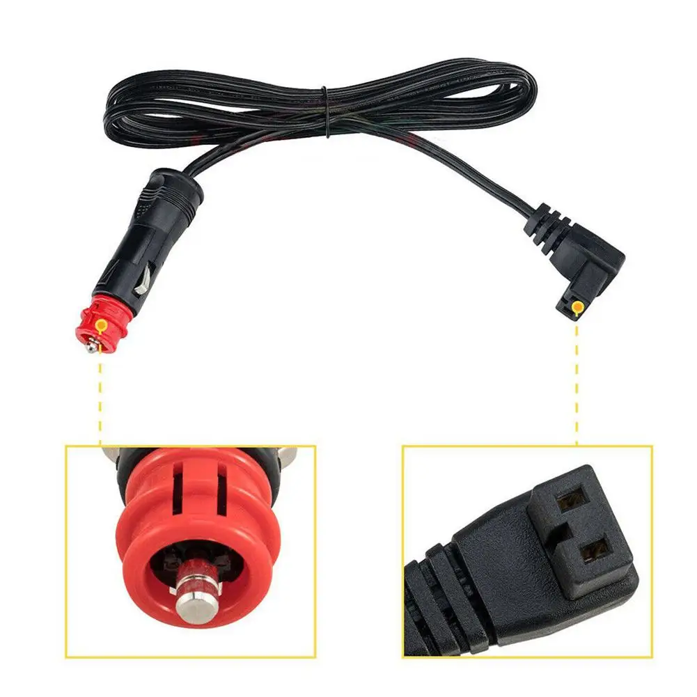 For Alpicool Car Refrigerator 220v Power Cord Charging Cable Accessories Car Cord Home Adapter 12V 24V Plug Cord Straight Head