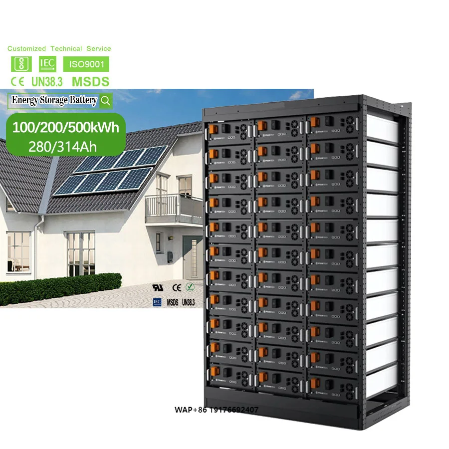 Liquid Cooling Solar Energy Storage Battery 100KWH 215KWH 500KWH Built in BMS Solar Power Lithium Ion Battery Pack