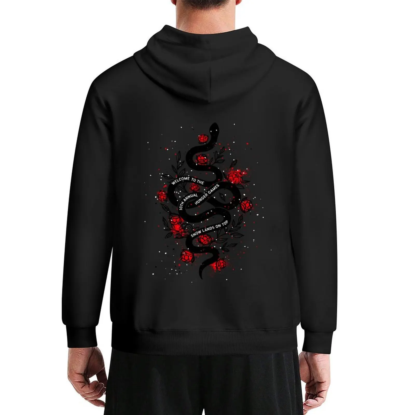 Hunger Book, Snowbaird EverLark Ballad Book Mockingjay THG BOSAS Hoodie male clothes mens clothing autumn clothes hoodie graphic