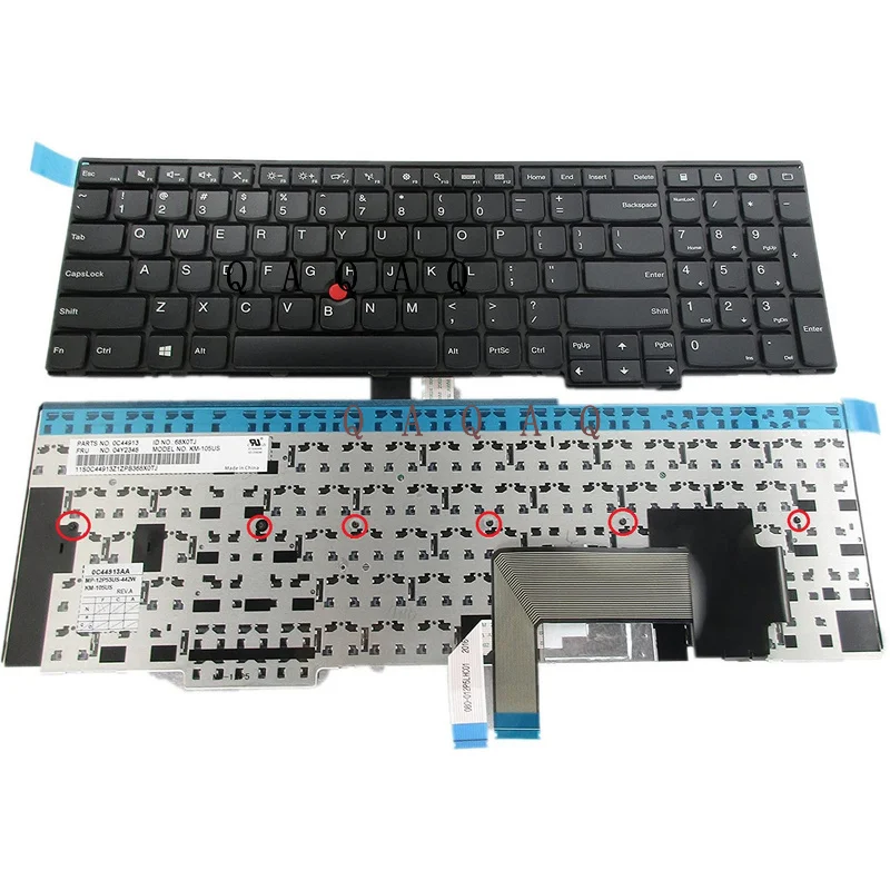

QA Новая клавиатура для ноутбука IBM для Lenovo ThinkPad E531 E540 W540 T540P Keyboar