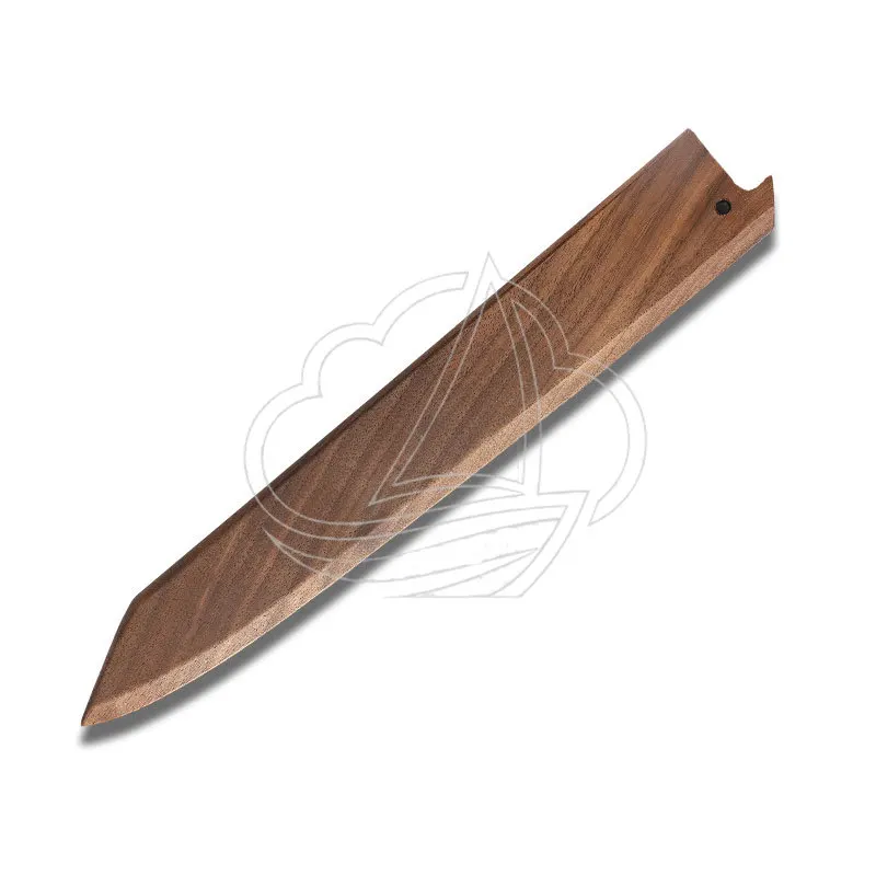 Wooden Knife Sheath Japanese Style Kitchen Tool Cover Multi-function Blade Protective Scabbard