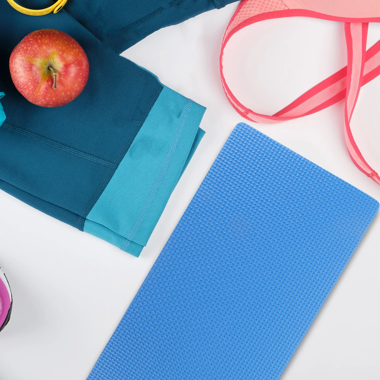 2 pezzi Eva Yoga ginocchiere protezioni per gomiti cuscini antiscivolo durevoli cuscino inginocchiato per esercizi di fitness sport