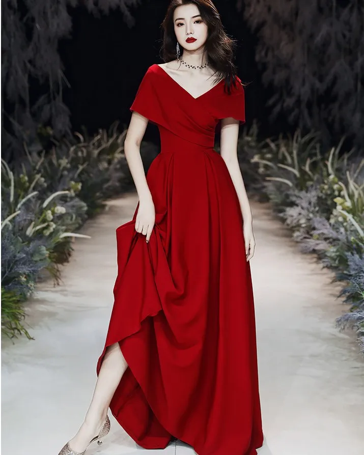 

Элегантное длинное свадебное платье 2026 года, большие размеры, новая весенняя коллекция, для церемонии возвращения домой, для ведущей на церемонии подношения вина, для выступления, для новой невесты, арт-стиль.