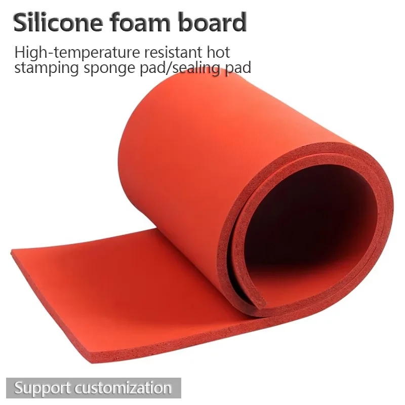 3/5/8mm Screen Pressing Mat Laminating Machine Silicone Pad Thick Super Soft Sponge Foam Board High Temperature Resistant Pad