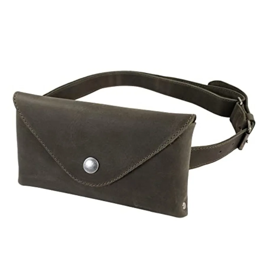 

Waist Pouch Fanny Pack Medieval Bag Vintage Purse Phone Holder Cable Case Easy Travel for Digital Nomads Full Grain Leather Han