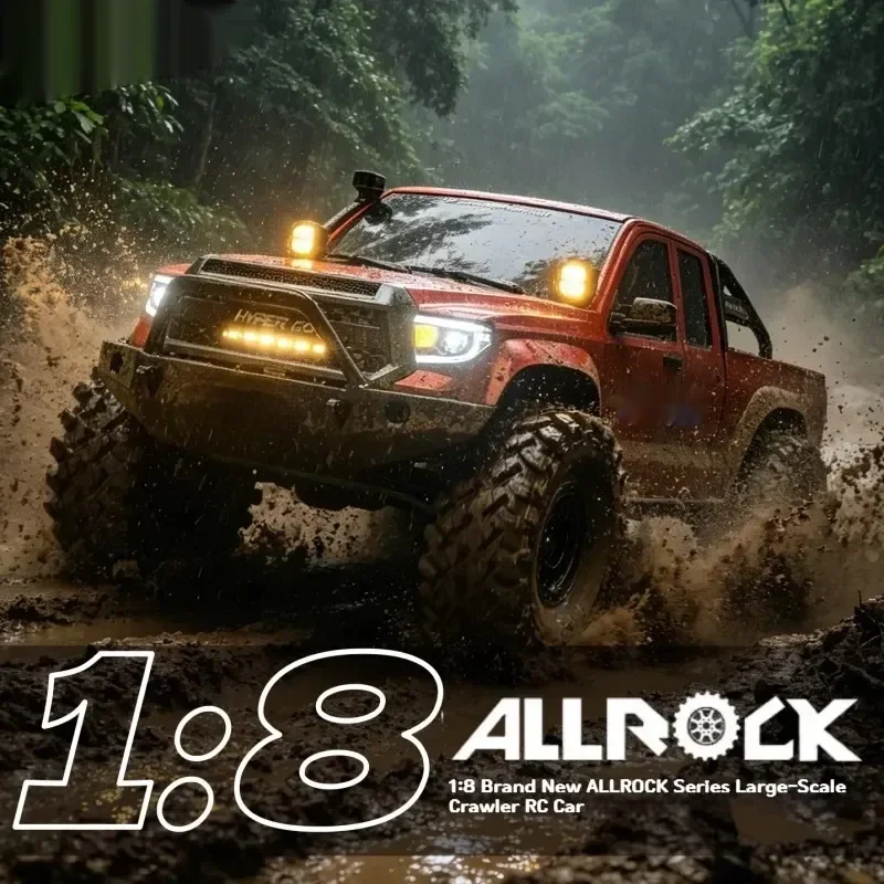 Meijiaxin Hyper Go H8e Rc Car 1/8 Scale Brushless Electric 4wd Off Road Climbing Vehicle High Low Speed Differential Lock