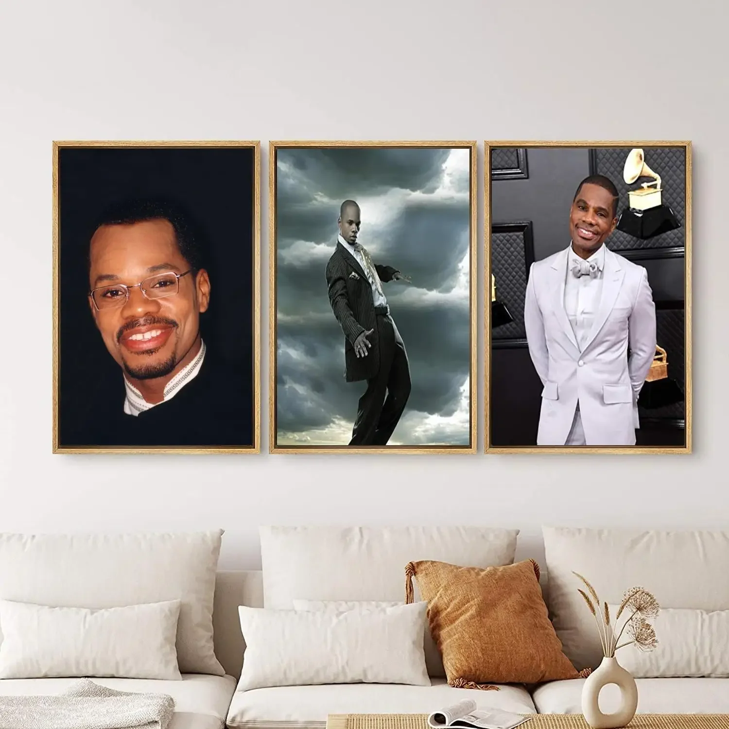 Kirk Franklin Poster Painting 24x36 Wall Art Canvas Posters Personalized Gift Modern Family bedroom Decoration Art Poster