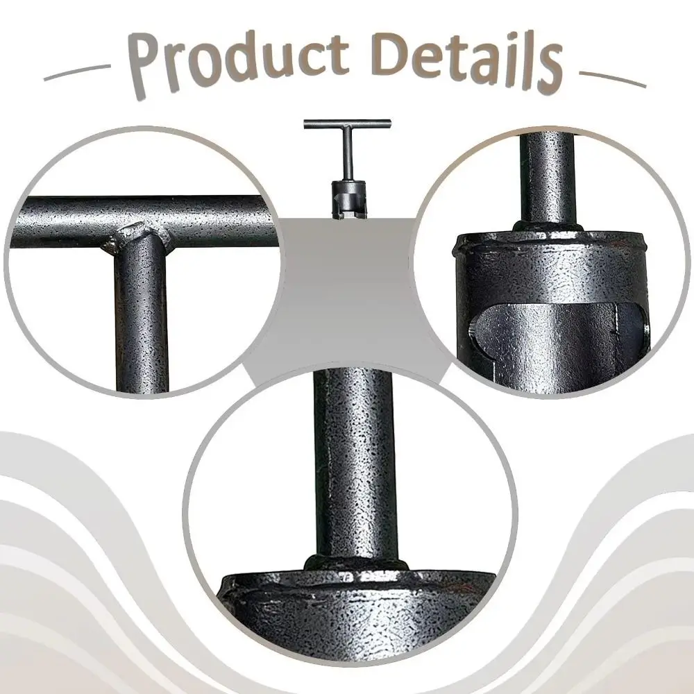 Steel Material Gas Valve Wrench Labor-Saving Leverage Anti-Rust Can Opener Compact Portable Anti-Wear Gas Cylinder Wrench