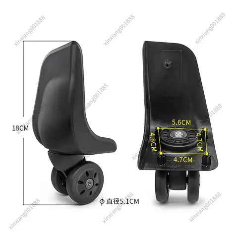 For Samsonite Luggage Replacement Wheels HPW37800 HPW3790B Universal Spinner Wheels Suitcase Caster Accessories