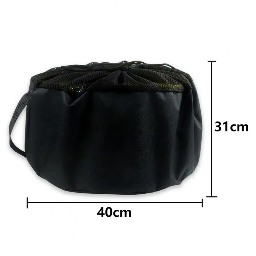 Garden Water Pipe Storage Bag Wire Hose Equipment Storage Pouch Sewer Pipe Mesh Bag Bundle Mouth Tool Garden Supplies Organizer