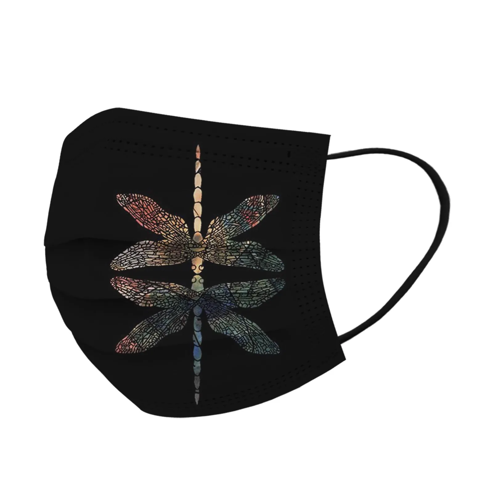 

10pc Adults Breathable Mask For Face Disposable Face Mask Mascarilla 3ply Ear Loop Non-woven Maski Masque Halloween Cosplay Mask