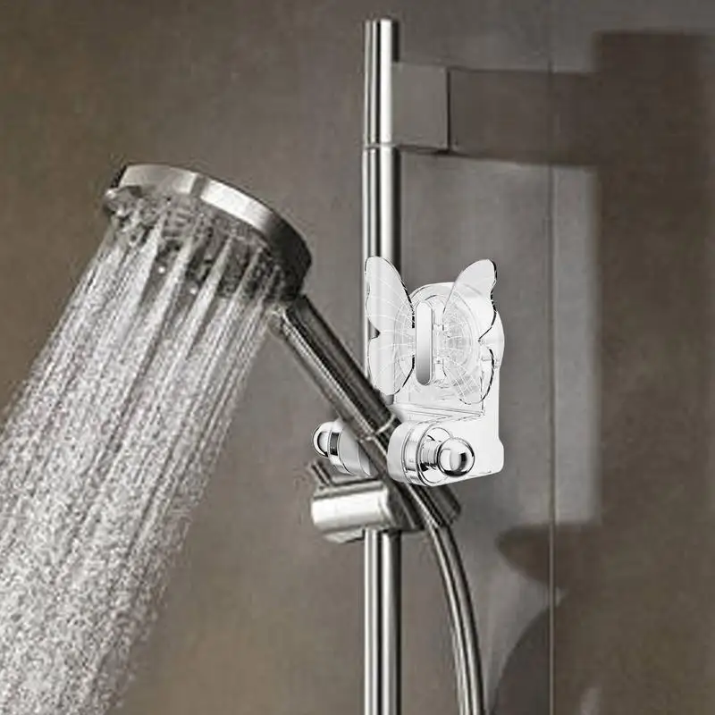 Handheld chuveiro cabeça titular, montagem na parede, ventosa, punho, chuveiro ajustável acessório cabeça, Não-perfuração